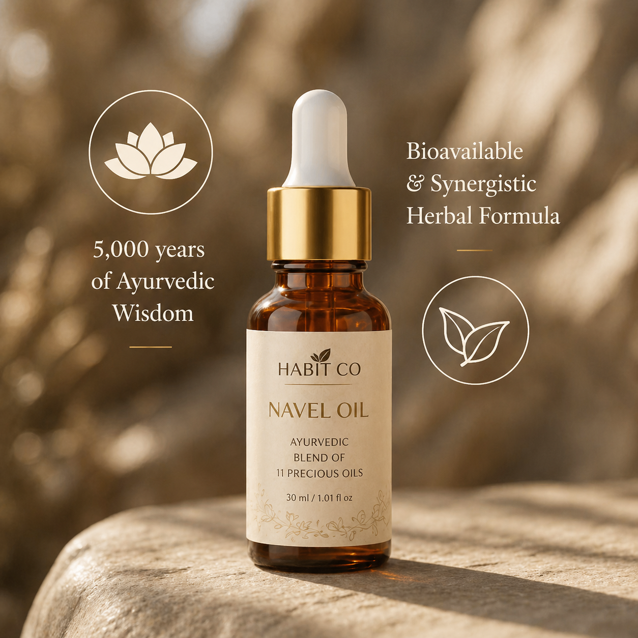 Habit Co | Belly Button Oil ( Nabhi Oil )